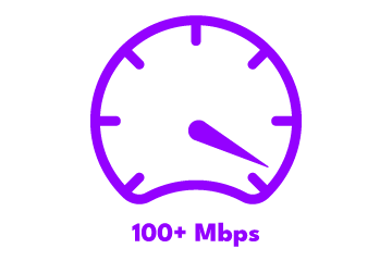 100+ Mbps